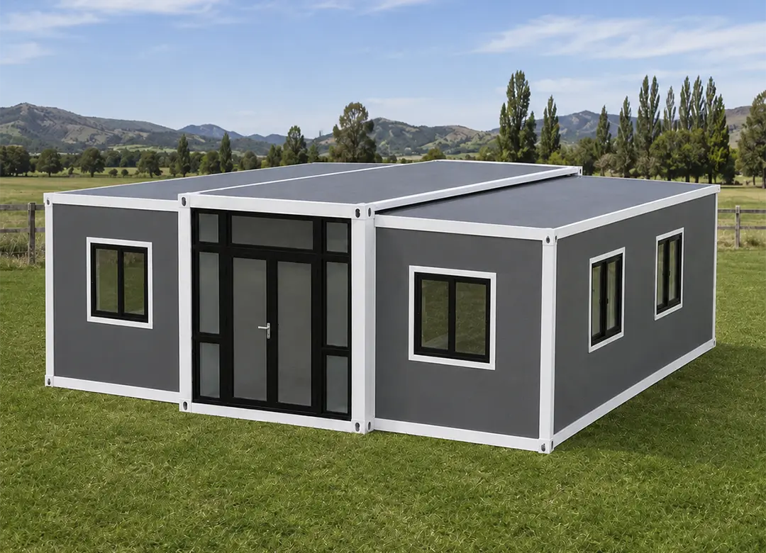 Casa modular paso 5: casa terminada lista para habitar