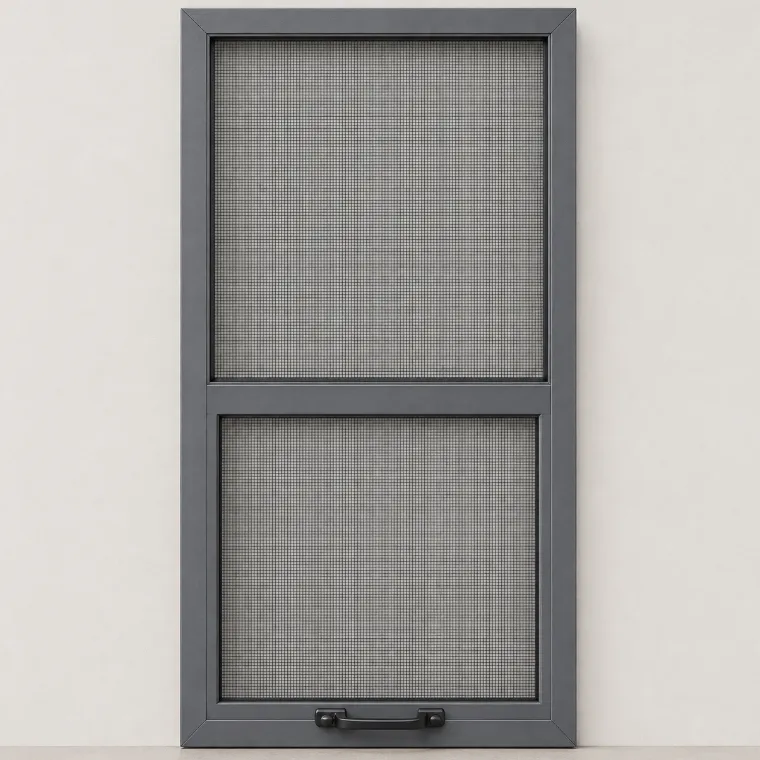 Ventana con mosquitero desmontable